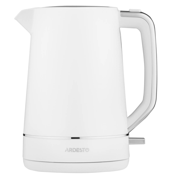 ელექტრო ჩაიდანი Ardesto EKL-450W, 2200W, 1.7L, Electric Kettle, White