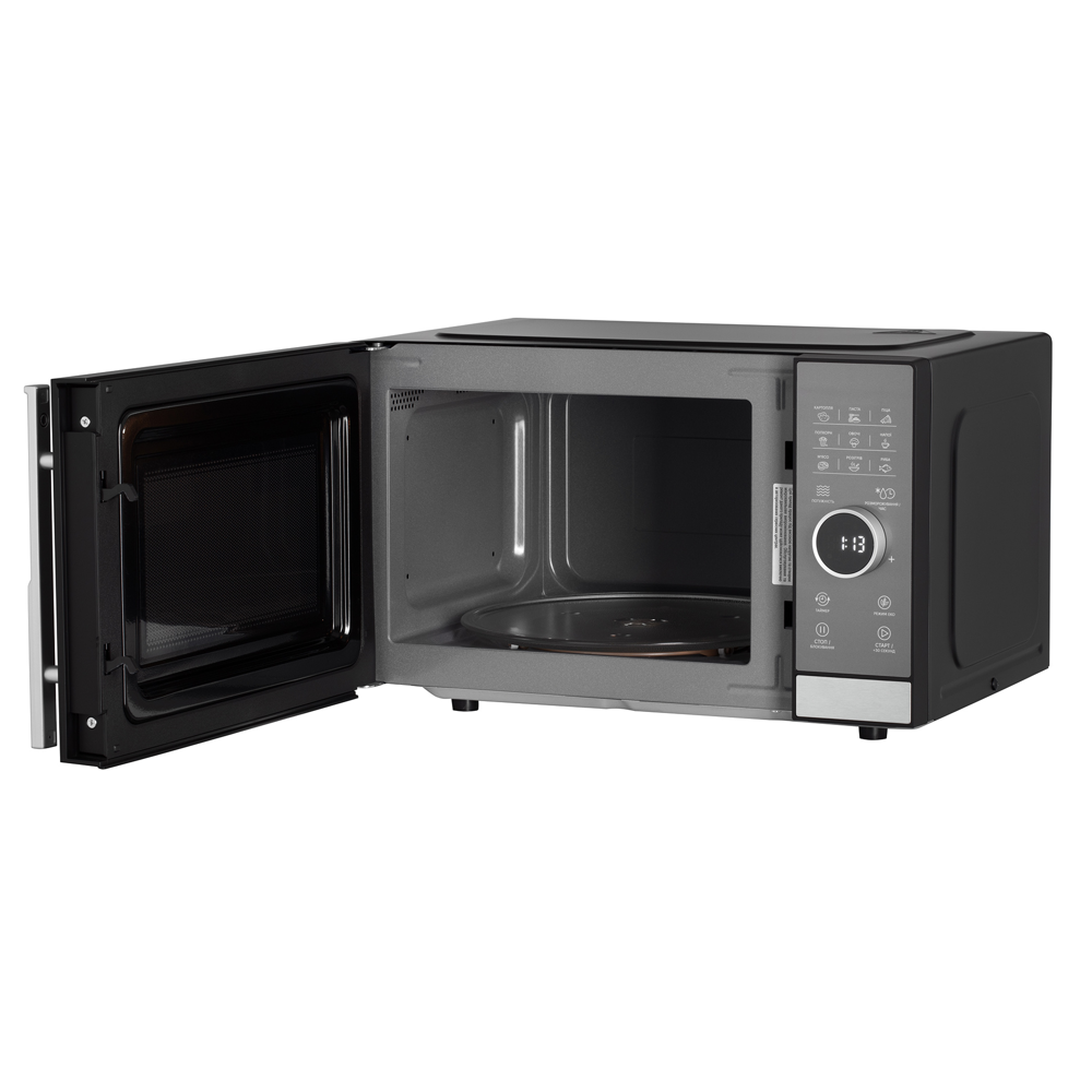 მიკროტალღური ღუმელი Ardesto WO-823EB, 800W, 23L, Microwave oven, Black