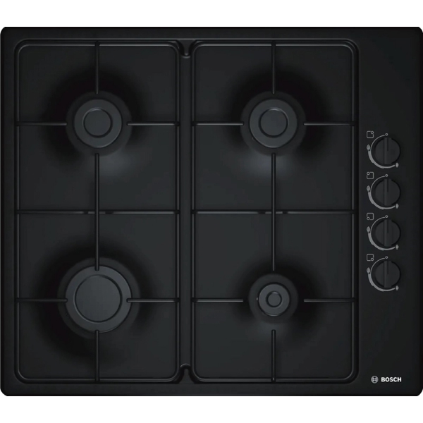 Built-in Gas Cooktop Bosch PBP6C6K80Q, Black
