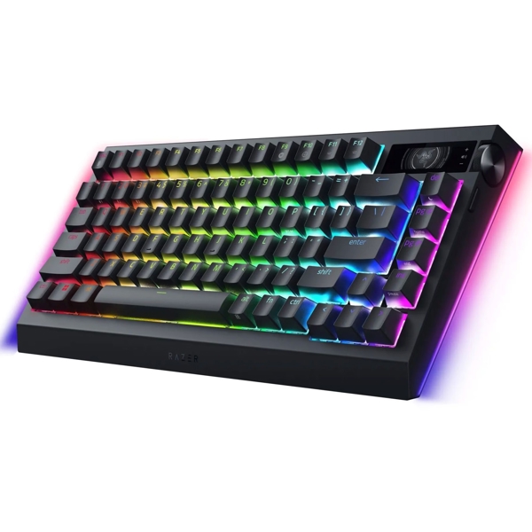 კლავიატურა Razer RZ03-05130100-R3M1 BlackWidow V4 Pro, Wireless, USB, Bluetooth, RGB, Mechanical Gaming Keyboard, Black