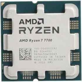 პროცესორი AMD 100-000000592 Ryzen 7 7700, 5.3GHz, TRAY