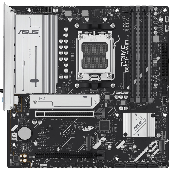 დედა დაფა Asus 90MB1LN0-M0EAY0 PRIME B850M-A WIFI B850, AM5, DDR5, 256GB