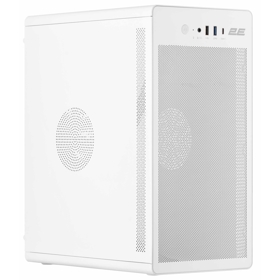 Computer Case 2E 2E-V285W Credo, MiniT, Mini-ITX, Micro ATX, USB3.0, USB 2.0, USB Type-C, White