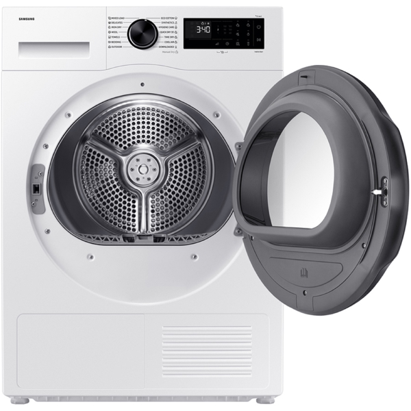 სარეცხის საშრობი მანქანა Samsung DV90DG52A0AELE, 9Kg, C, Washing Dryer, White