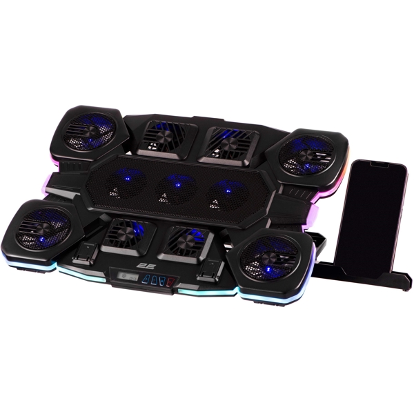 Laptop Cooling Stand 2E 2E-CPG-011, Black