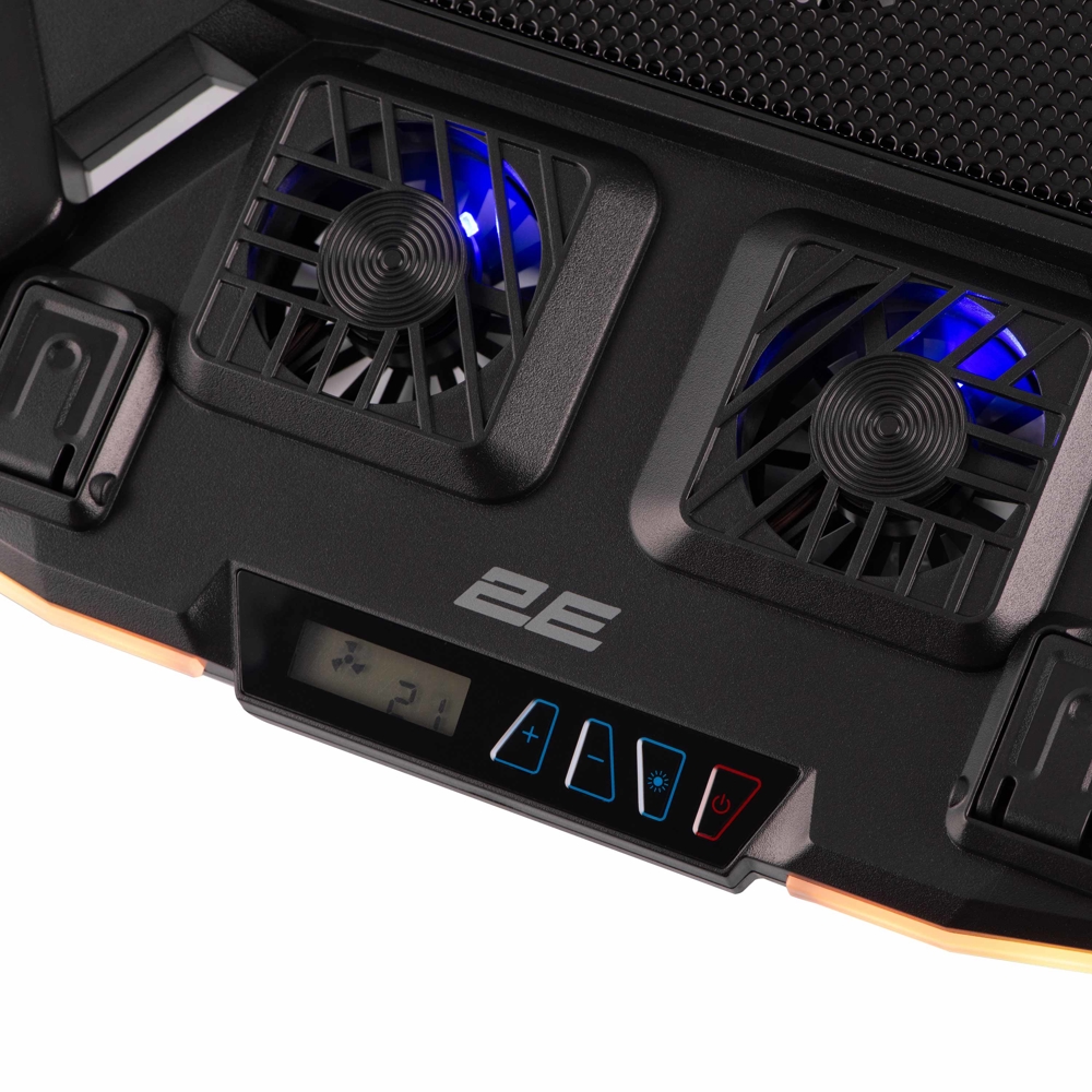 ნოუთბუქის გამაგრილებელი 2E 2E-CPG-011, Laptop Cooling Stand, Black