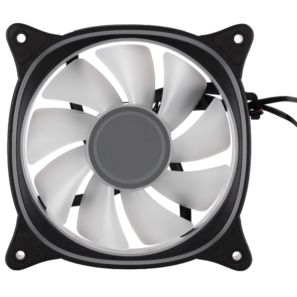 ქულერი 2E 2E-ACF120XB-ARGB, 120mm, 1200rpm, Case Fan, Black