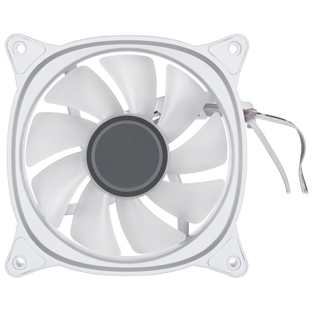 ქულერი 2E 2E-ACF120XW-ARGB, 120mm, 1200rpm, Case Fan, White