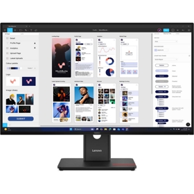 Monitor Lenovo 64B0GAT1EU ThinkVision T32UD-40, 31.5", 4K UHD, IPS, HDMI, DP, USB-C, LAN, Black