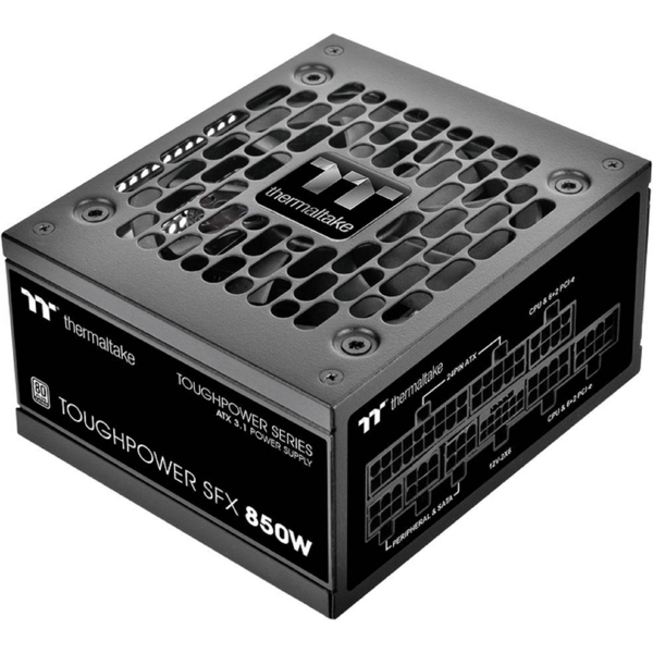 კვების ბლოკი Thermaltake PS-STP-0850FNFAPE-1 Toughpower SFX, 850W, 80 PLUS Platinum, Power Supply, White