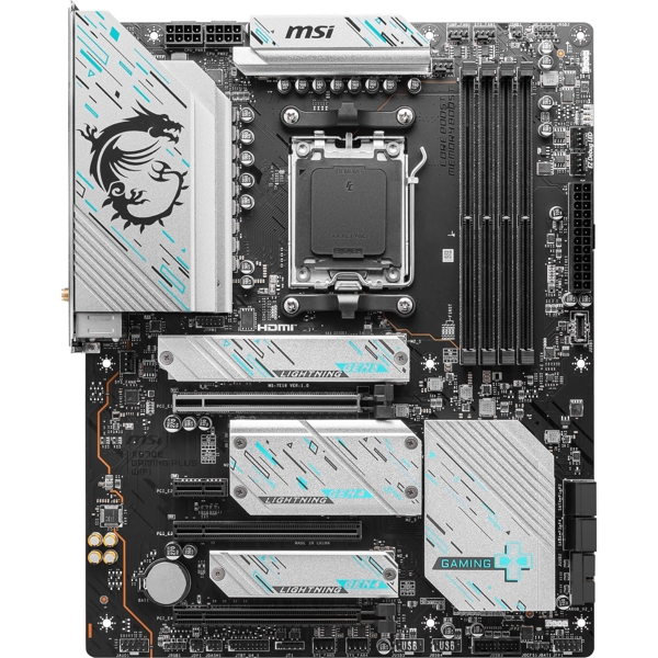 დედა დაფა MSI 911-7E16-009 X670E, AM5, DDR5, 256GB