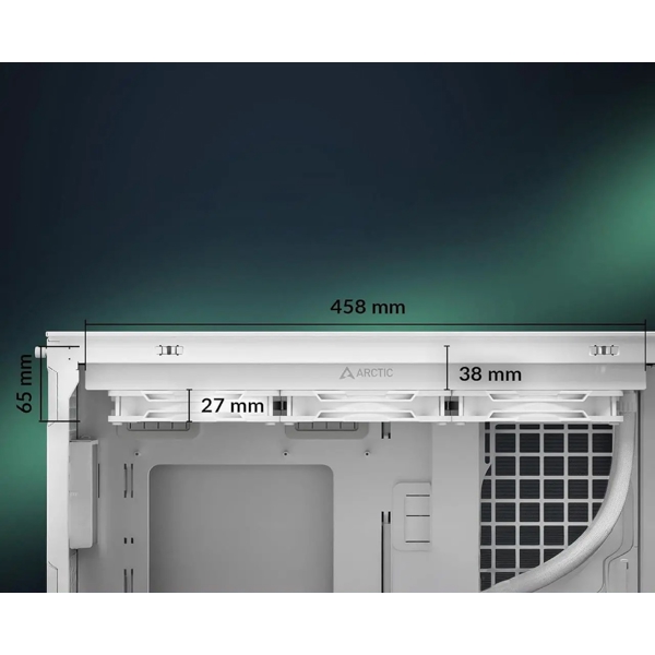 თხევადი გაგრილება Arctic ACFRE00189A Liquid Freezer III Pro 420, 140mm, 2500RPM, Liquid Cooling, White