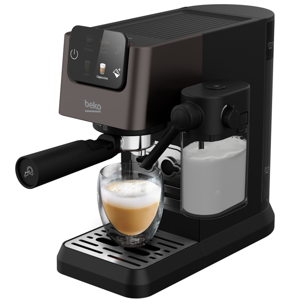 ყავის აპარატი Beko CEP 5464DX, 1628W, 1.1L, Coffee Machine, Dark Stainless Steel