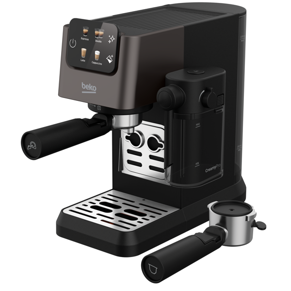 ყავის აპარატი Beko CEP 5464DX, 1628W, 1.1L, Coffee Machine, Dark Stainless Steel