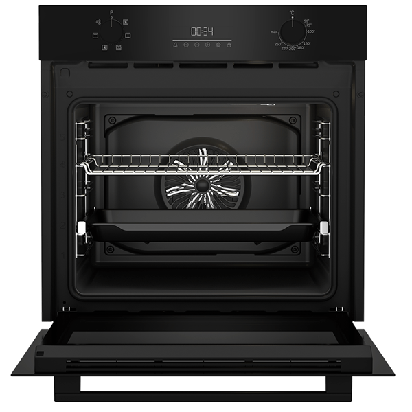 ჩასაშენებელი ელექტრო ღუმელი Beko BCBIE17300KSB, 2400W, 72L, Built-In Electric Oven, Black