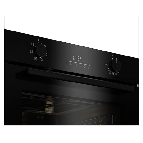 ჩასაშენებელი ელექტრო ღუმელი Beko BCBIE17300KSB, 2400W, 72L, Built-In Electric Oven, Black