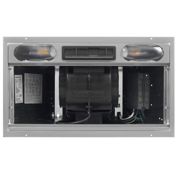 Built-in Hood Indesit INAE 52FLS X, 381m³/h, Silver