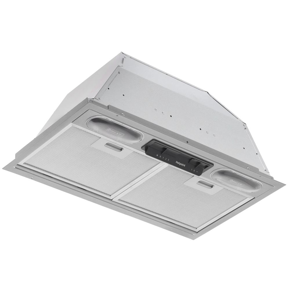 Built-in Hood Indesit INAE 52FLS X, 381m³/h, Silver