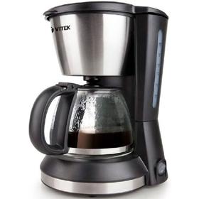 ყავის მადუღარა Vitek VT 1506, 550W, 0.7L, Coffee Maker, Silver