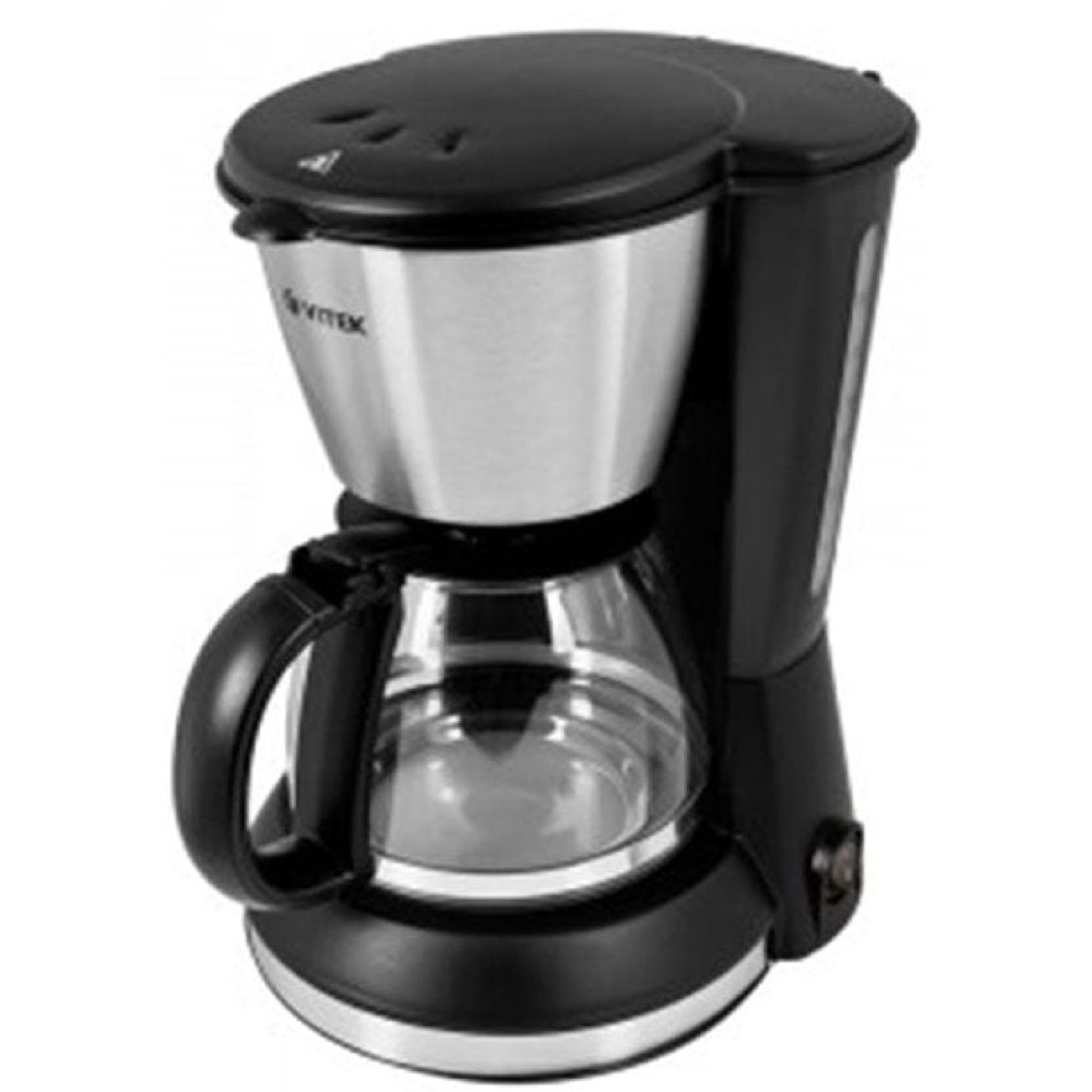 ყავის მადუღარა Vitek VT 1506, 550W, 0.7L, Coffee Maker, Silver