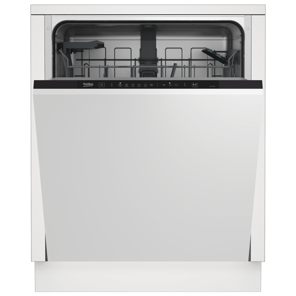 Built-in Dishwasher Beko DIN36430, D, 48Dba, White