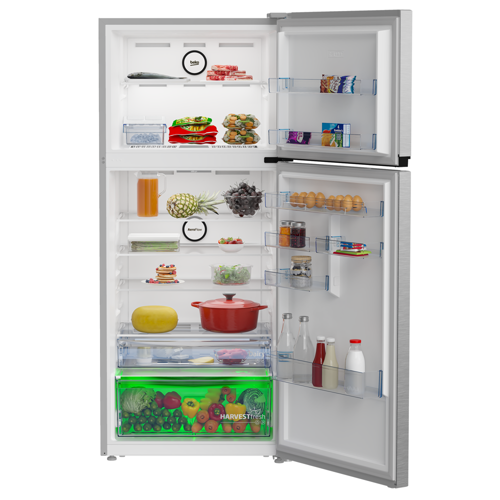 Refrigerator Beko B3RDNE66HXP b300, 590L, A++, 37dB, Stainless Steel