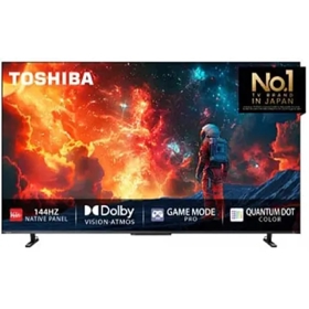 ტელევიზორი Toshiba 65Z670RE QLED, 65", 4K UHD, Smart TV, USB, HDMI, LAN, BT, WIFI, Black