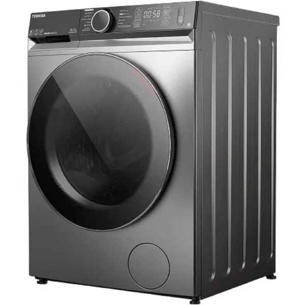 სარეცხი+საშრობი მანქანა Toshiba WD BM110GF4UZ(SK), 10/7Kg, A, 1400Rpm, Washing+Dryer Machine, Grey