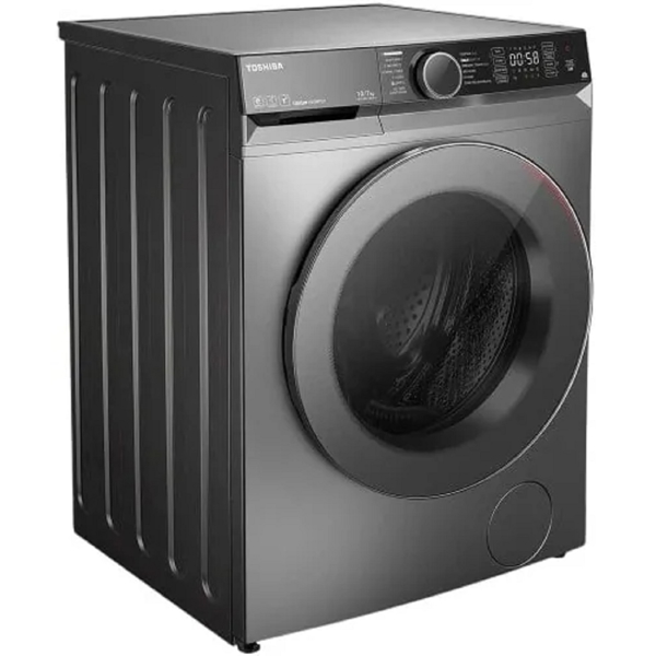 სარეცხი+საშრობი მანქანა Toshiba WD BM110GF4UZ(SK), 10/7Kg, A, 1400Rpm, Washing+Dryer Machine, Grey