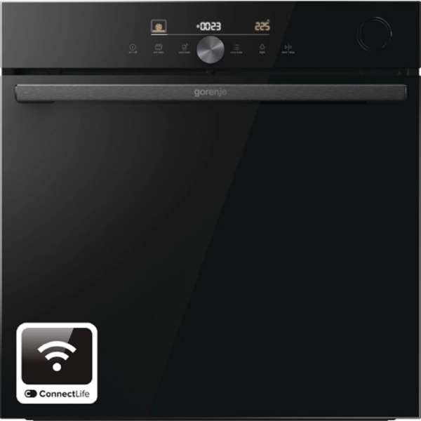 ჩასაშენებელი ელექტრო ღუმელი Gorenje BSA6747DGWI, 77L, Built-In Electric Oven, Black
