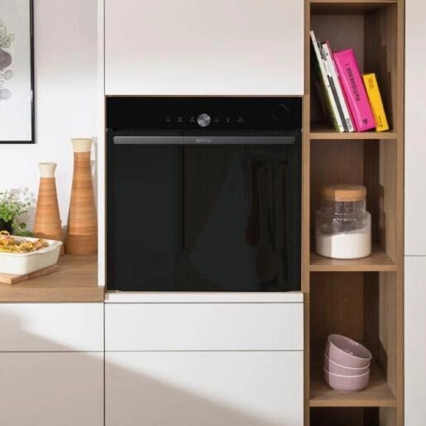 ჩასაშენებელი ელექტრო ღუმელი Gorenje BSA6747DGWI, 77L, Built-In Electric Oven, Black