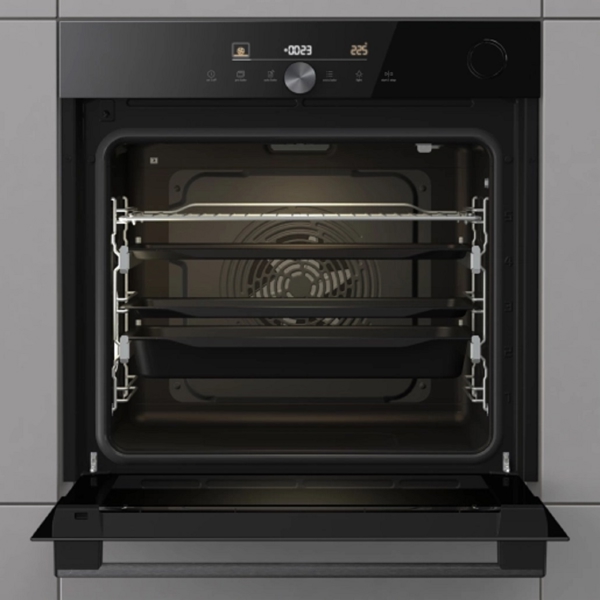 ჩასაშენებელი ელექტრო ღუმელი Gorenje BSA6747DGWI, 77L, Built-In Electric Oven, Black
