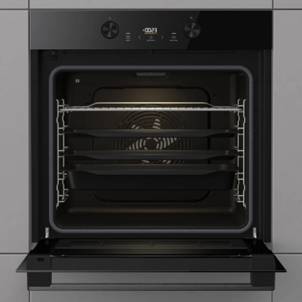 Built-In Electric Oven Gorenje BPS6737E04DBG, 77L, Black