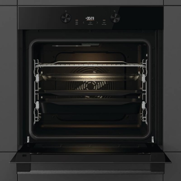 ჩასაშენებელი ელექტრო ღუმელი Gorenje BOS6737E20FBG, 77L, Built-In Electric Oven, Black