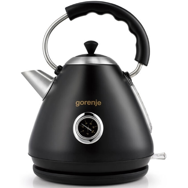 ელექტრო ჩაიდანი Gorenje K17CLBK, 2200W, 1.7L, Electric kettle, Black