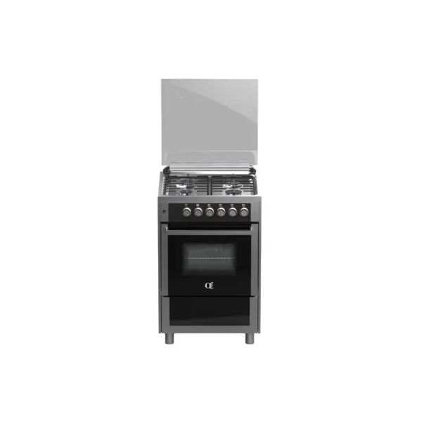 Gas Cooker OZ OE 6040 IX FFD, 4Gas, Silver