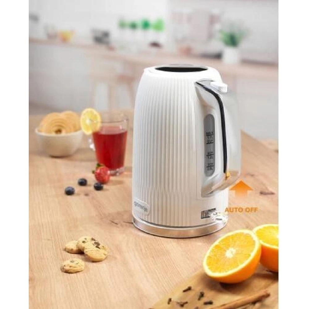 ელექტრო ჩაიდანი Gorenje K17OPW, 2200W, 1.7L, Electric kettle, White
