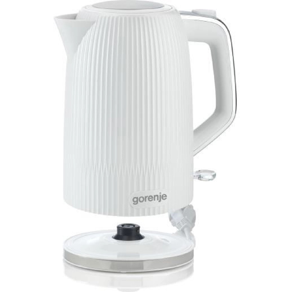 ელექტრო ჩაიდანი Gorenje K17OPW, 2200W, 1.7L, Electric kettle, White