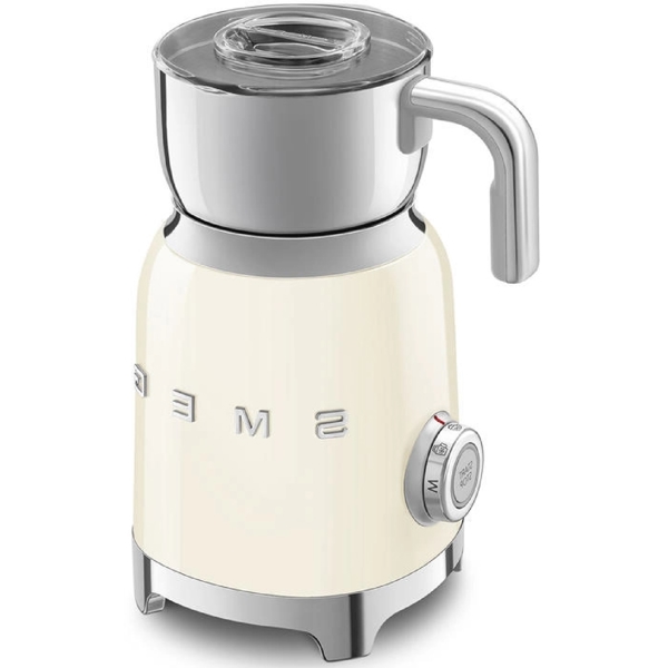 რძის ამომყვანი Smeg MFF11CREU, 500W, 0.6L, Milk frother, Beige