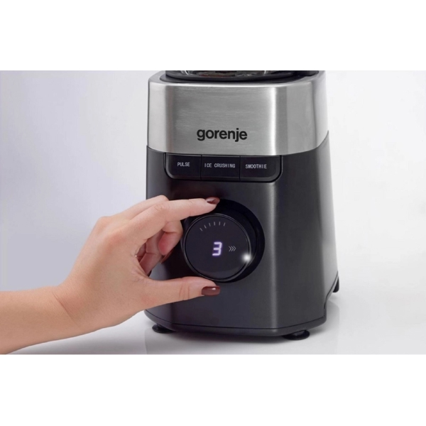 ბლენდერი Gorenje B1000DE, 1000W, 1.5L, Blender, Black/Silver