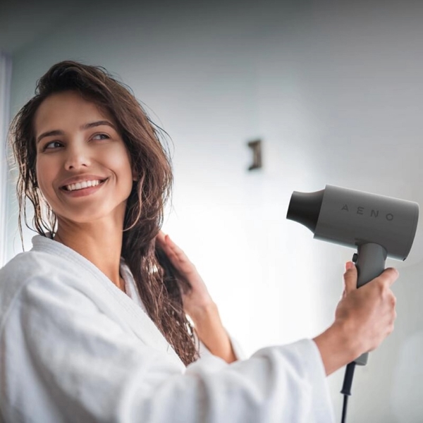 თმის საშრობი AENO HD2, 2000W, Hair Dryer, Green