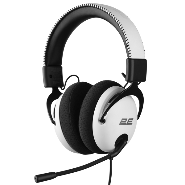 Gaming Headset 2E 2E-HG310V2-WT V2, Wired, 3.5mm, White