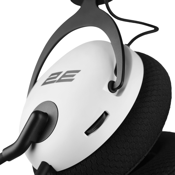 Gaming Headset 2E 2E-HG310V2-WT V2, Wired, 3.5mm, White