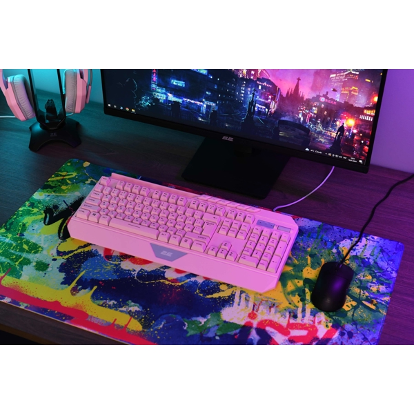მაუსის პადი 2E 2E-SPEED-XL-D08-PRO Speed D08, XL, Gaming Mouse Pad, Multicolor