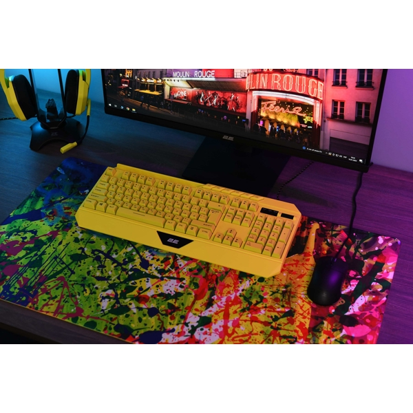 მაუსის პადი 2E 2E-SPEED-XL-D07-PRO Speed D07, XL, Gaming Mouse Pad, Multicolor