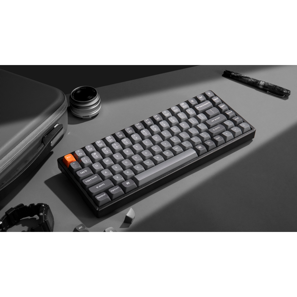 კლავიატურა Keychron K2M-B3 K2 Max, K Brown, Wireless, USB-C, Bluetooth, RGB, Mechanical Gaming Keyboard, Black