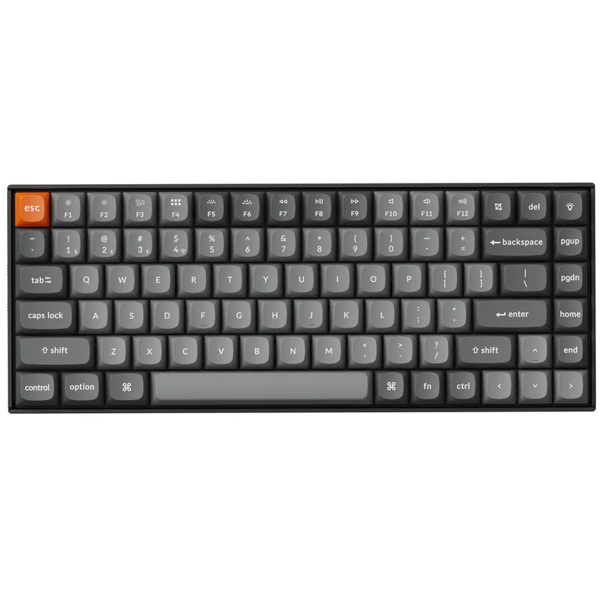 კლავიატურა Keychron K2M-B1 K2 Max, K Red, Wireless, USB-C, Bluetooth, RGB, Mechanical Gaming Keyboard, Black