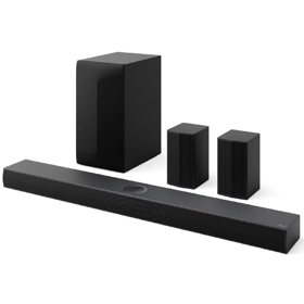 სახლის კინოთეატრი LG S75TR.AARELLK, 600W, Bluetooth, Optical, HDMI, Soundbar, Black