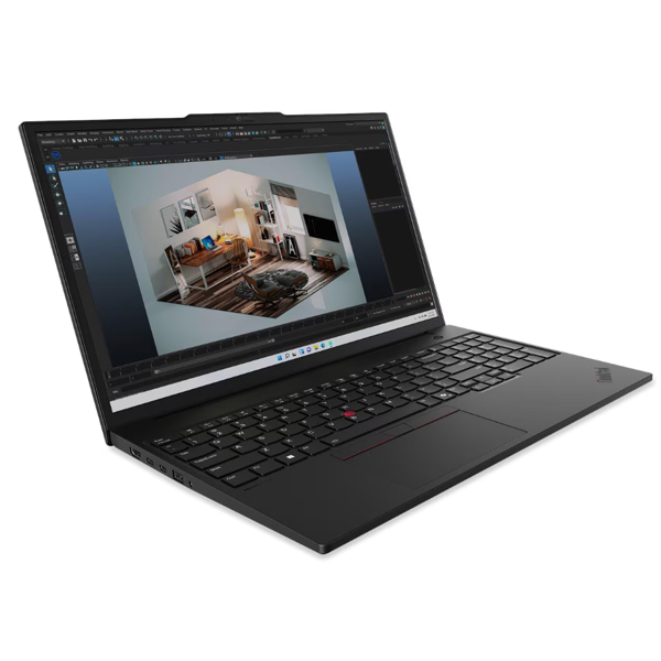 ნოუთბუქი Lenovo 21KS0003FX ThinkPad P16s, 16", Ultra 7-155H, 32GB, 1TB SSD, Integrated, Black