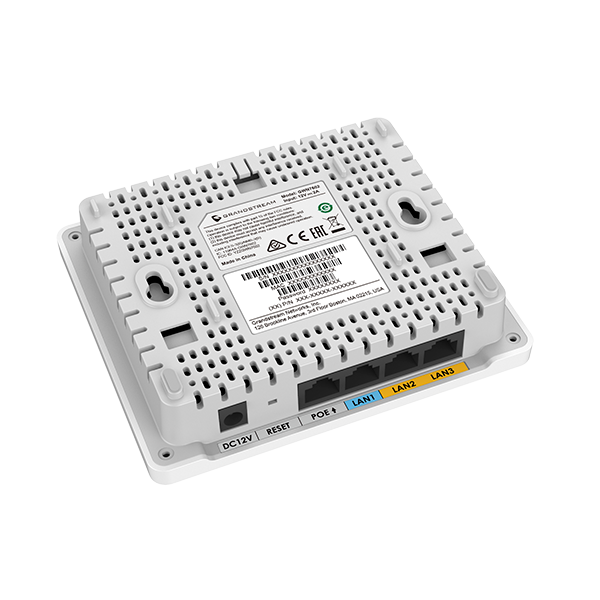 დაშვების წერტილი Grandstream GWN7604, 2.4 Gbps, Indoor AX3000 Wi-Fi 6 Access Point, White